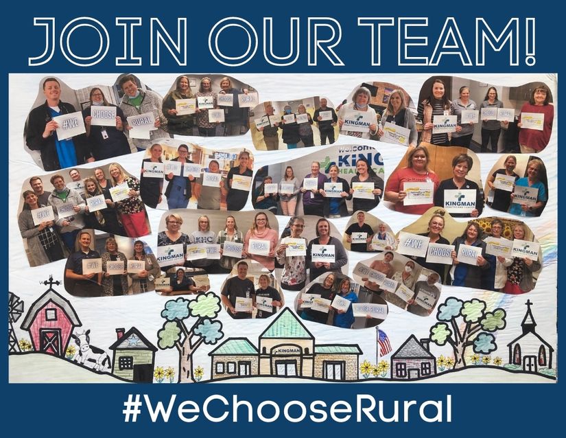 we choose rural with employees